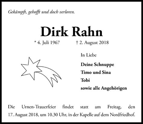 Dirk Rahn Found! .